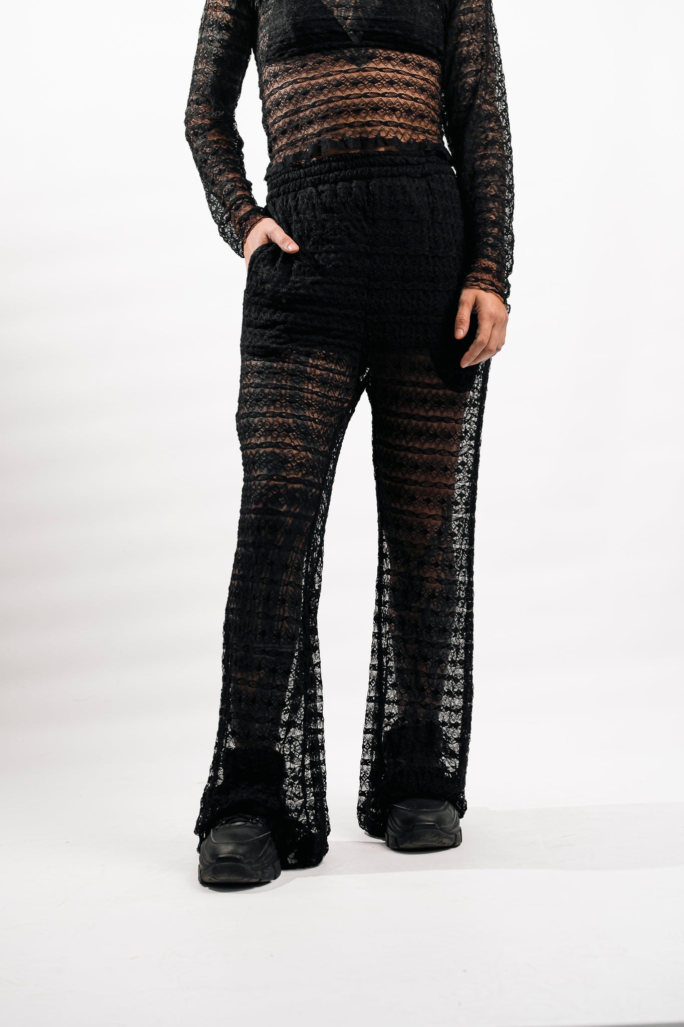 PANTALON ENCAJE