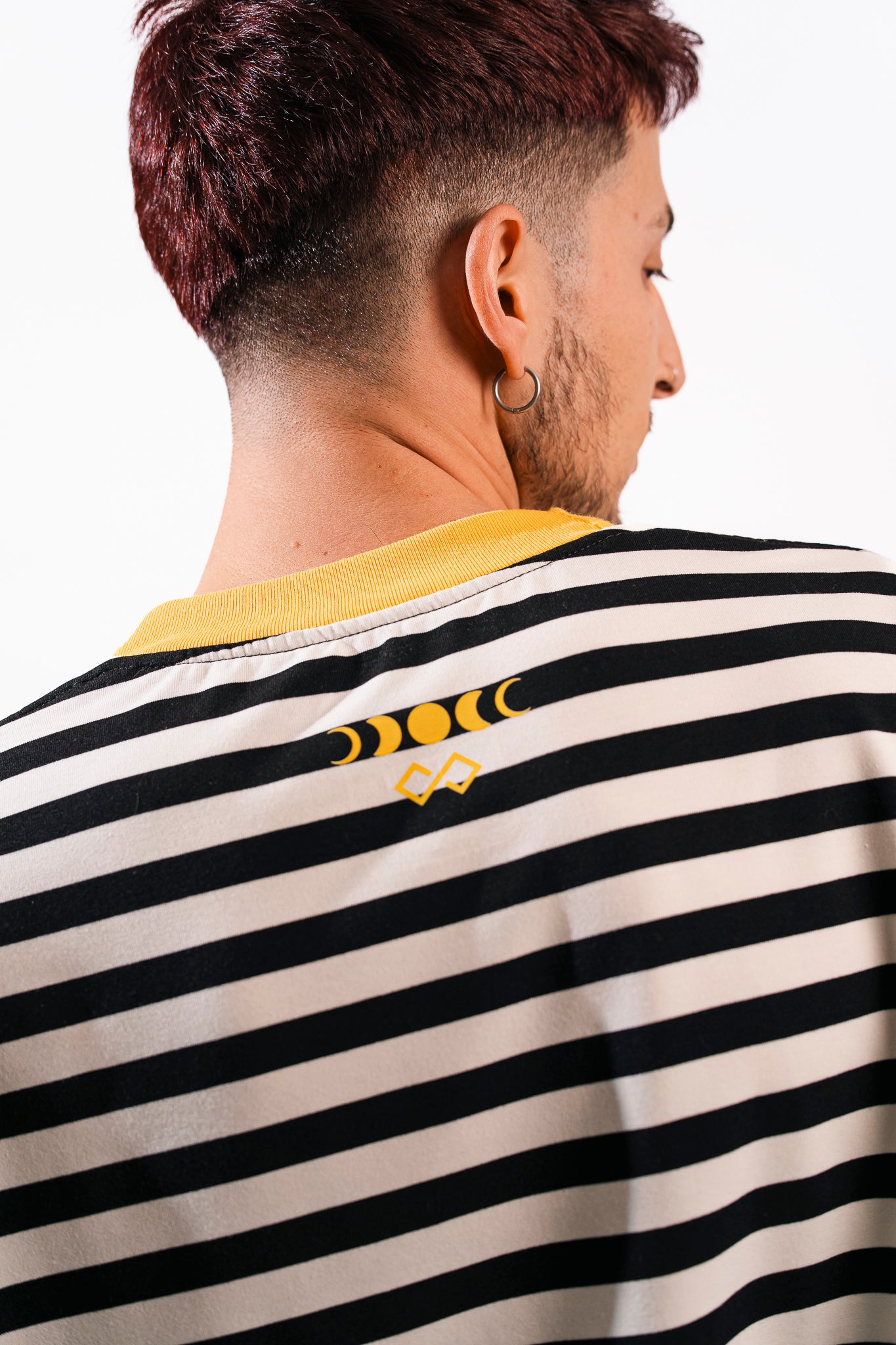 CAMISETA CROP RAYADA