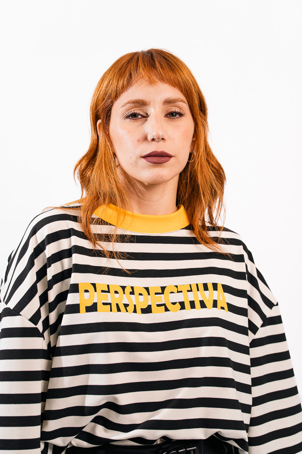 CAMISETA CROP RAYADA