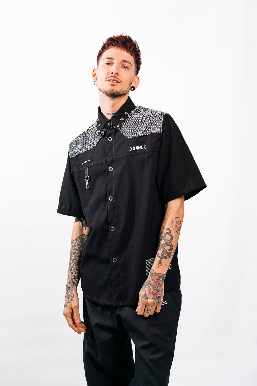 CAMISA NEBULA BLACK