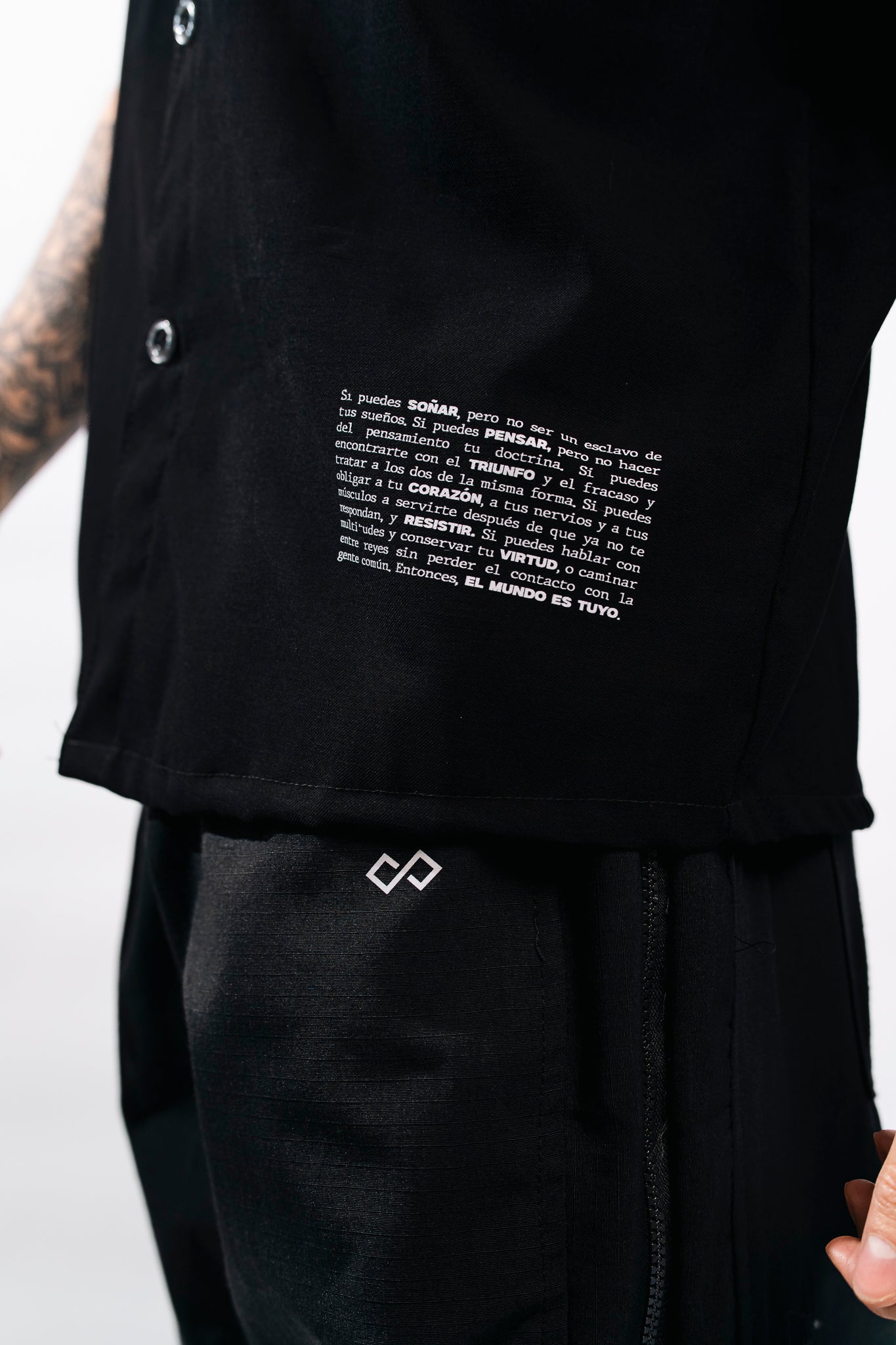 CAMISA NEBULA BLACK