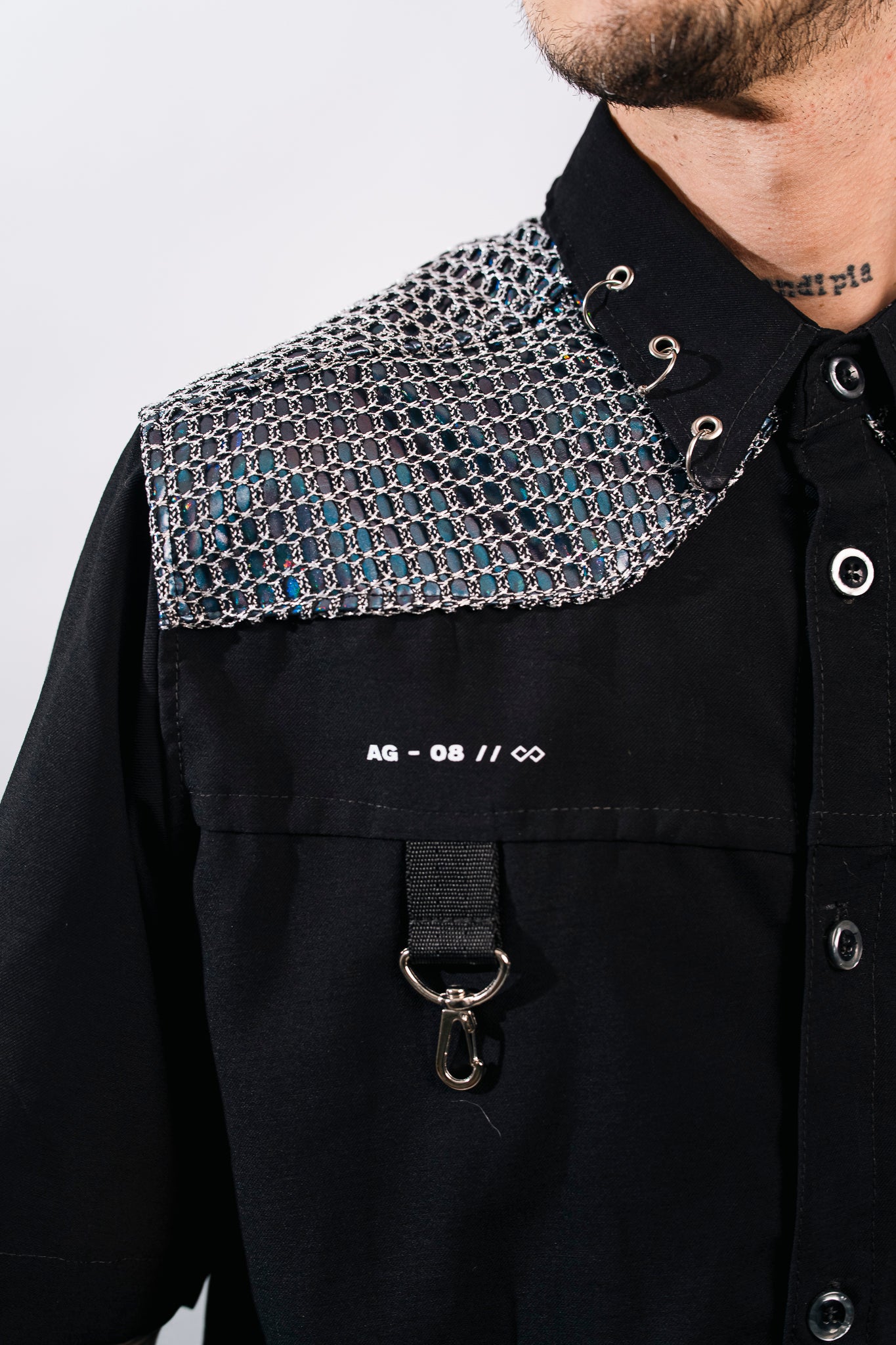 CAMISA NEBULA BLACK
