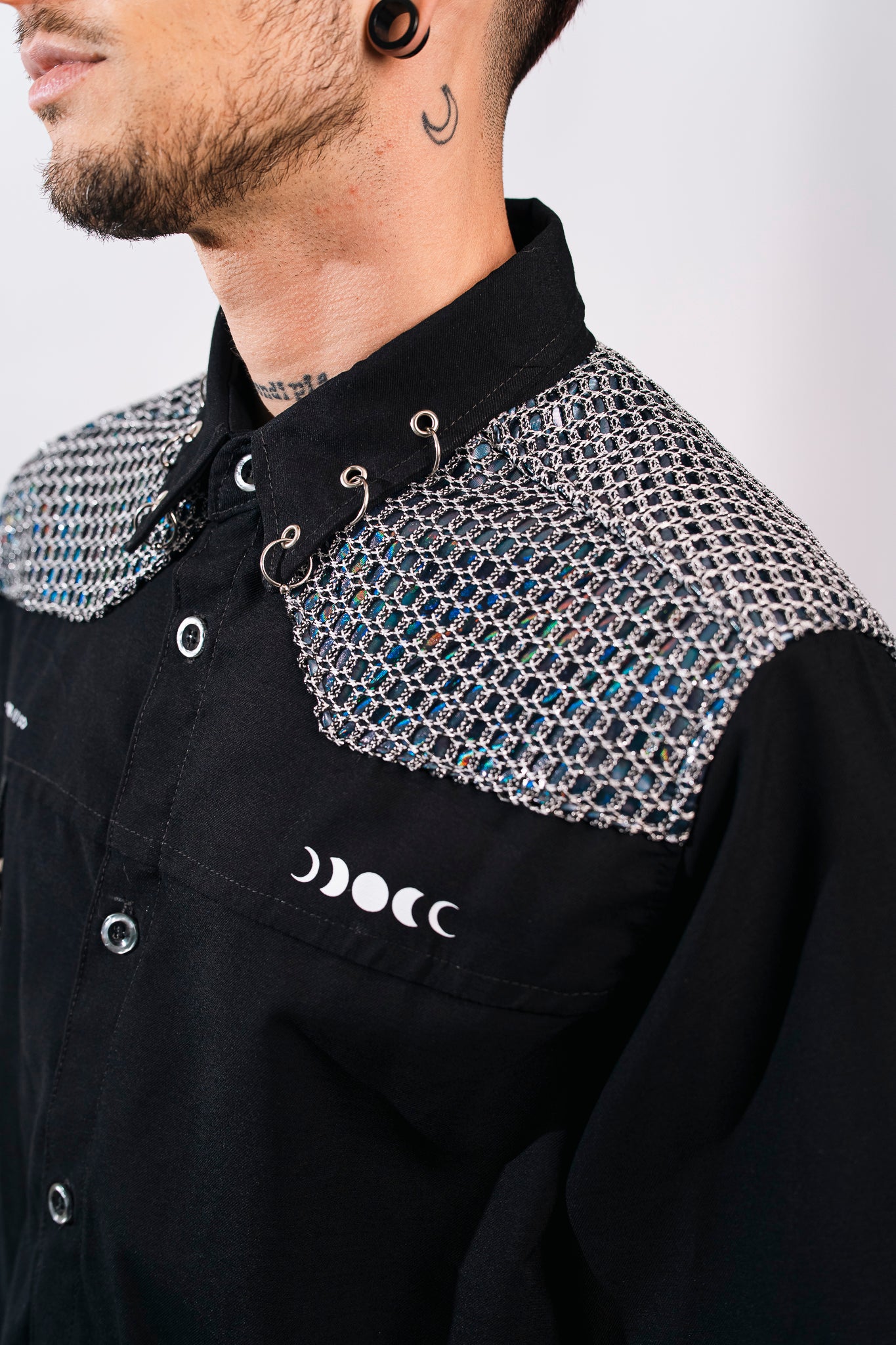 CAMISA NEBULA BLACK