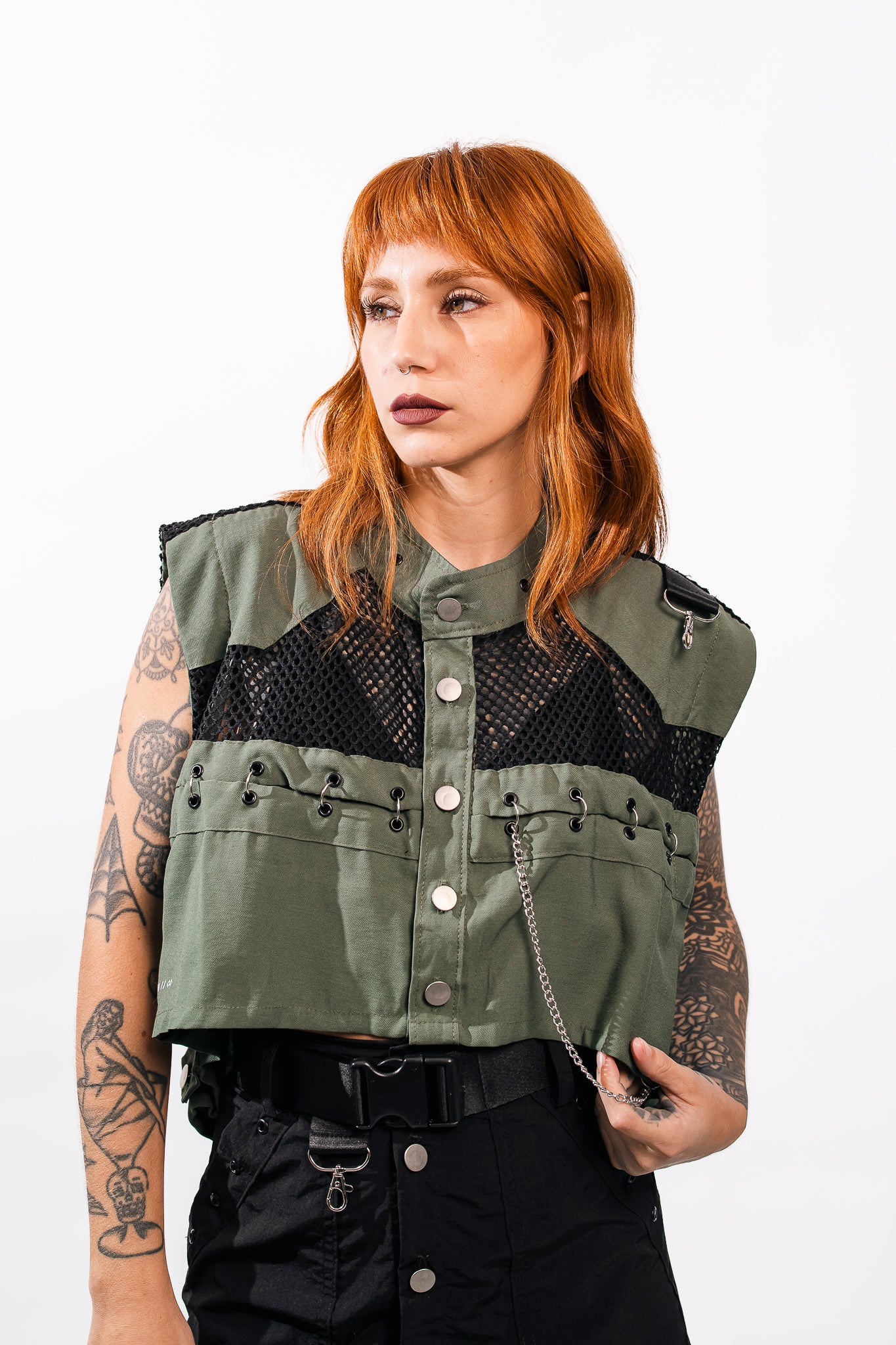 CAMISA CROP TOP MUJER