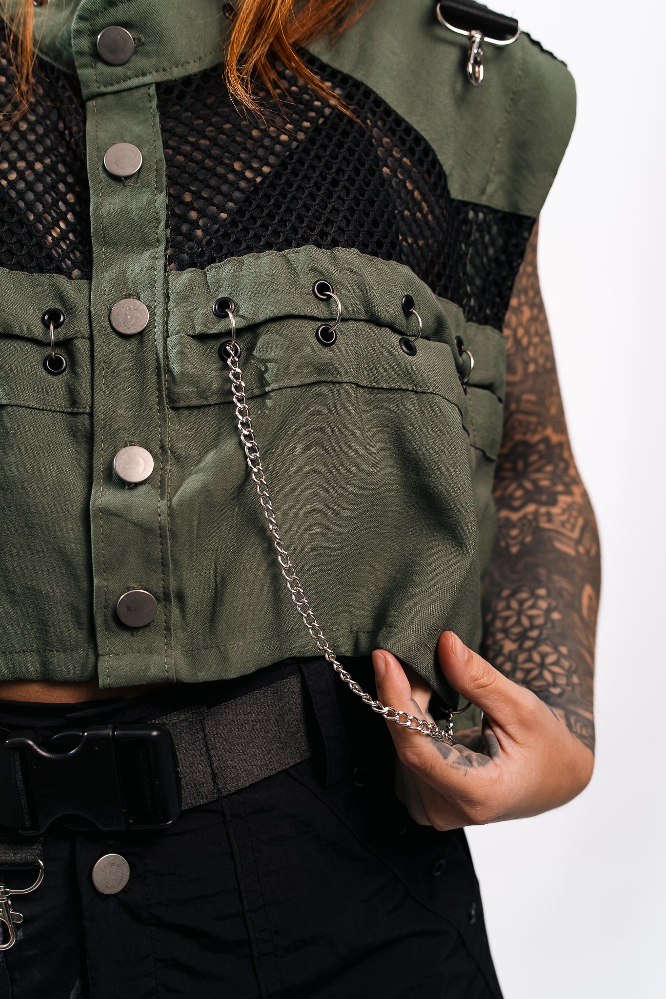 CAMISA CROP TOP MUJER