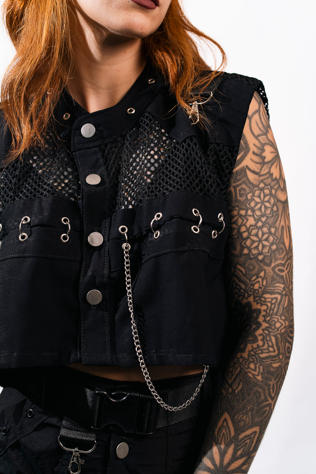 CAMISA CROP TOP MUJER