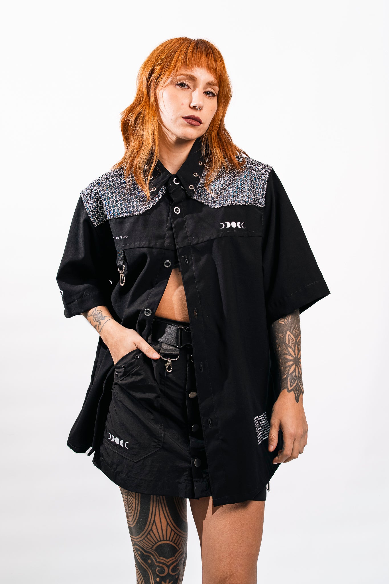 CAMISA NEBULA BLACK