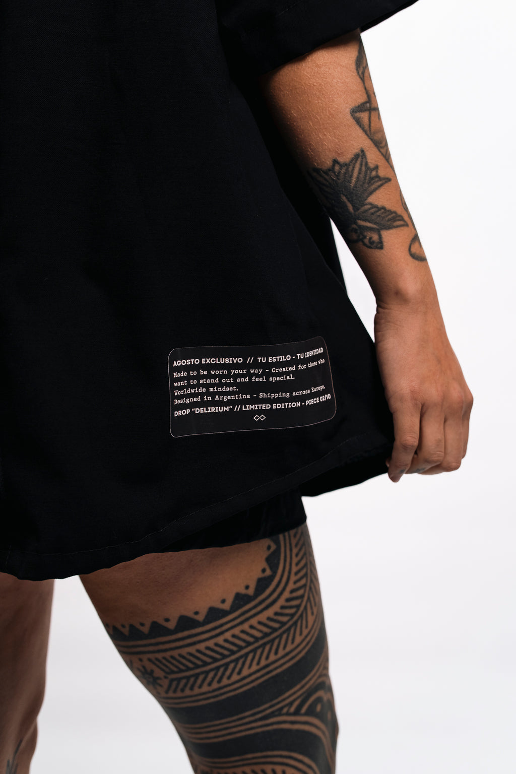 CAMISA NEBULA BLACK