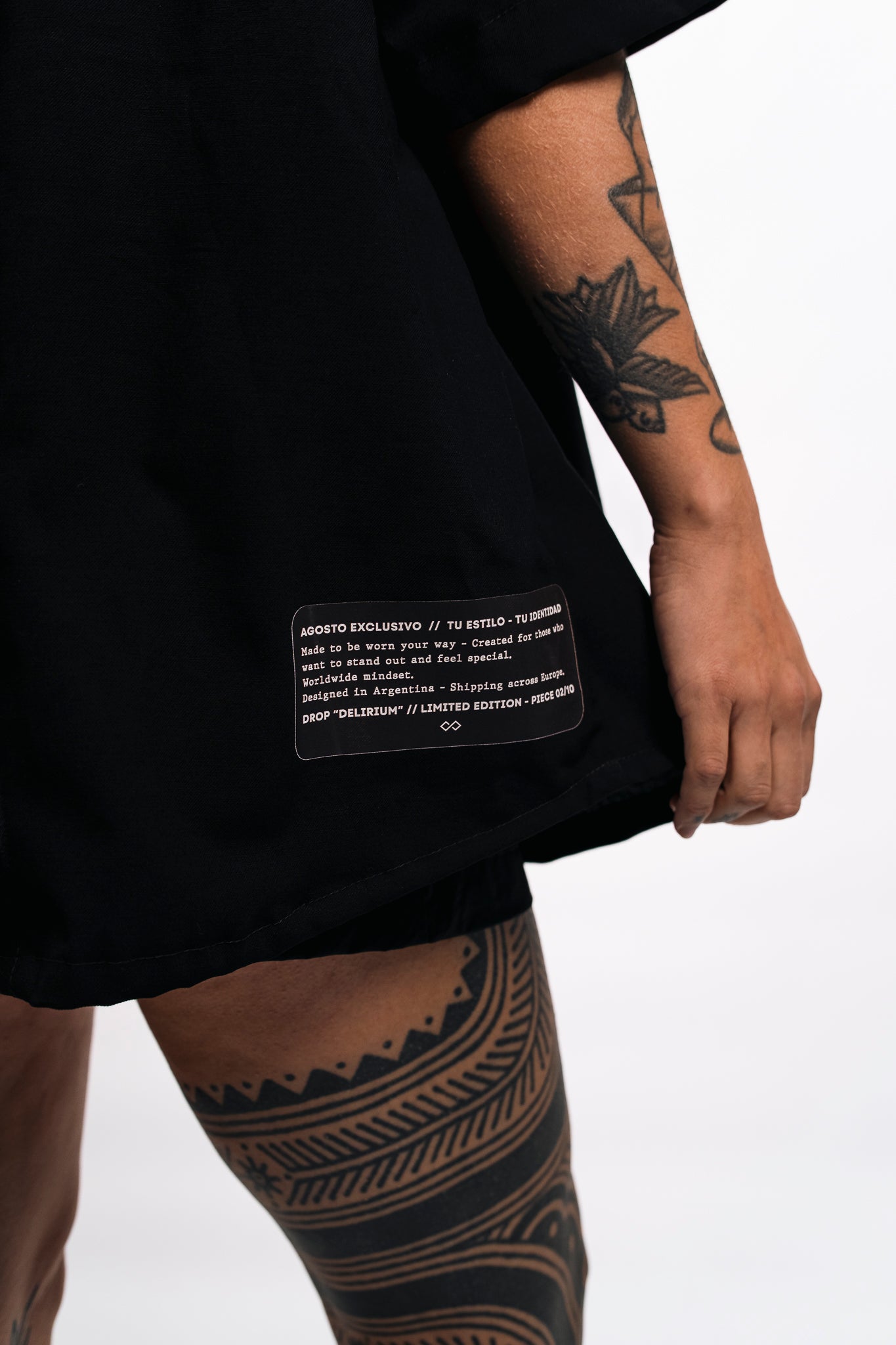 CAMISA NEBULA BLACK
