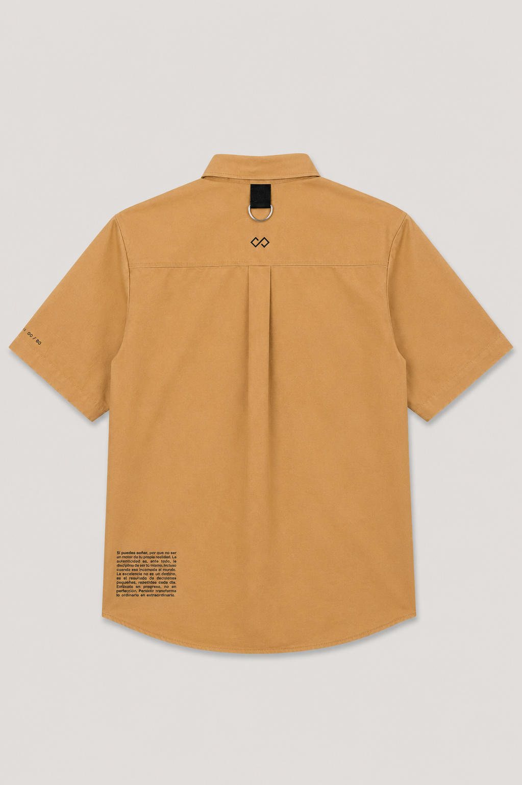 CAMISA MANGA CORTA BOXY FIT