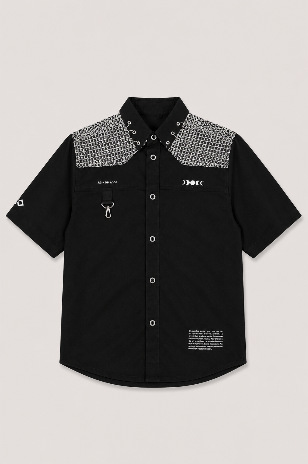 CAMISA NEBULA BLACK