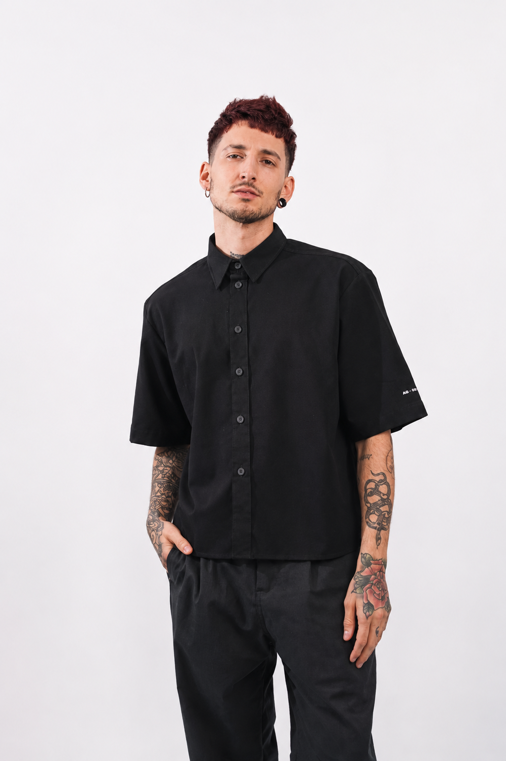 CAMISA MANGA CORTA BOXY FIT