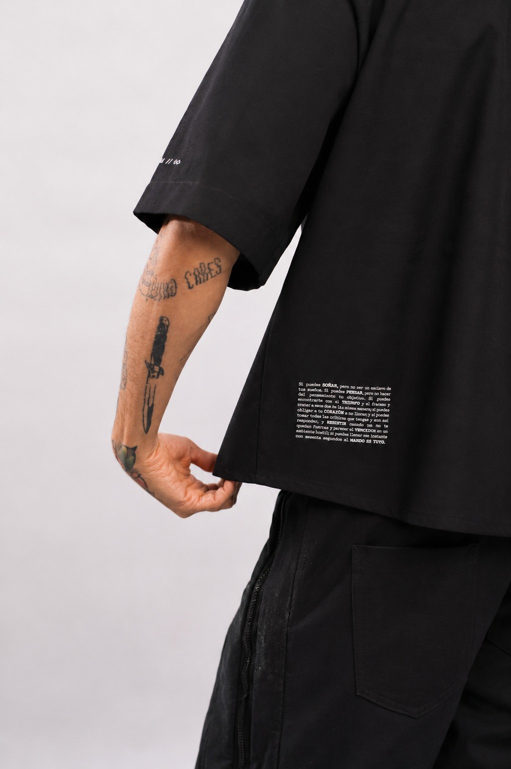 CAMISA MANGA CORTA BOXY FIT