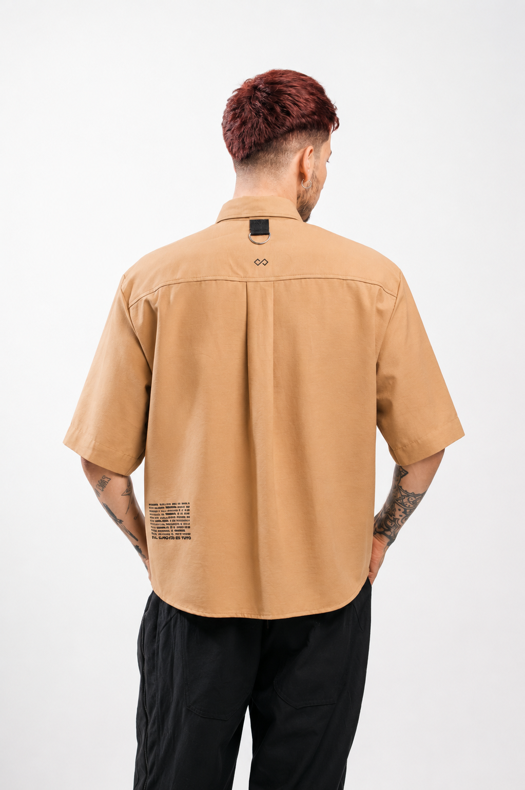 CAMISA MANGA CORTA BOXY FIT