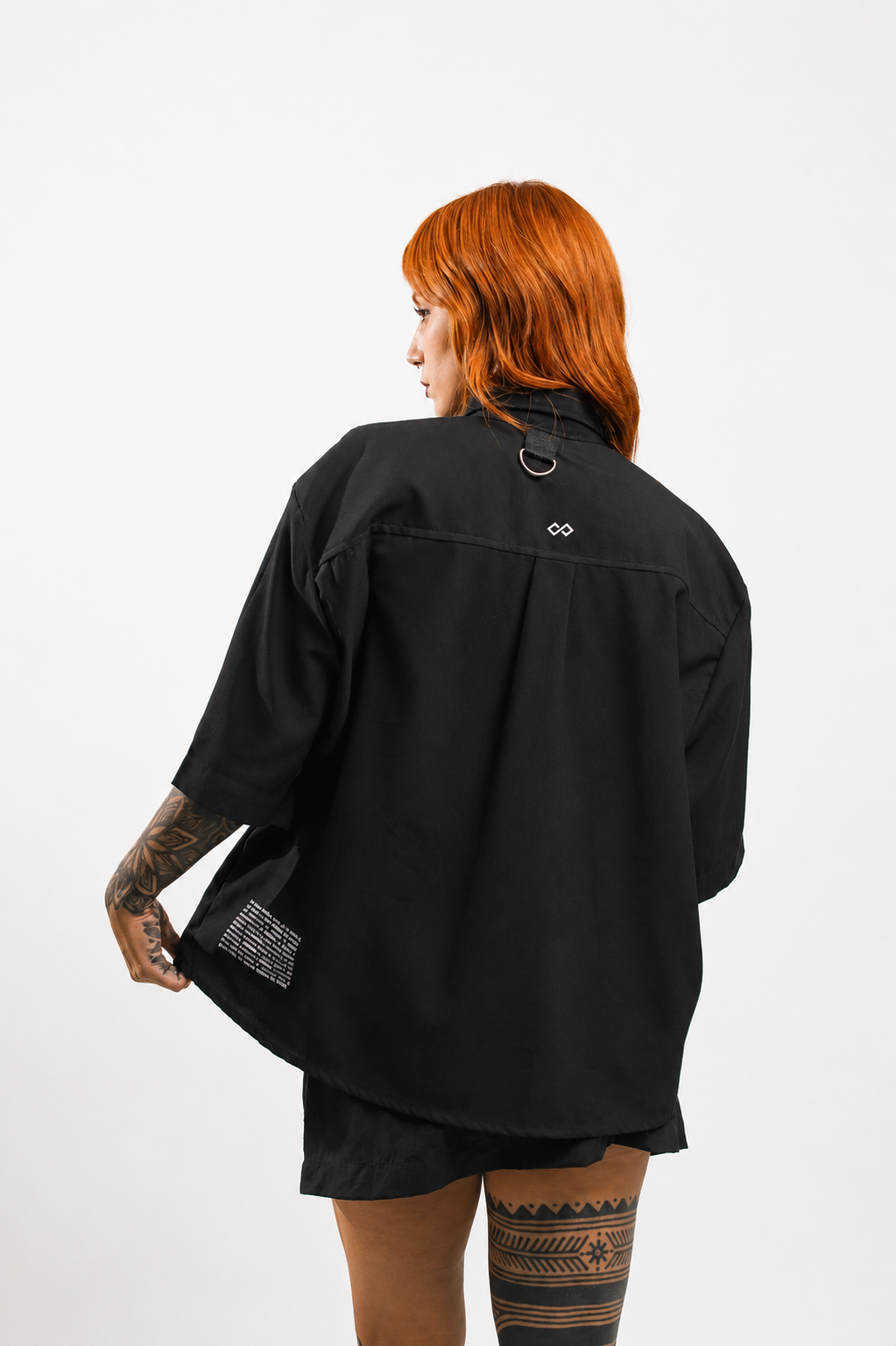 CAMISA MANGA CORTA BOXY FIT