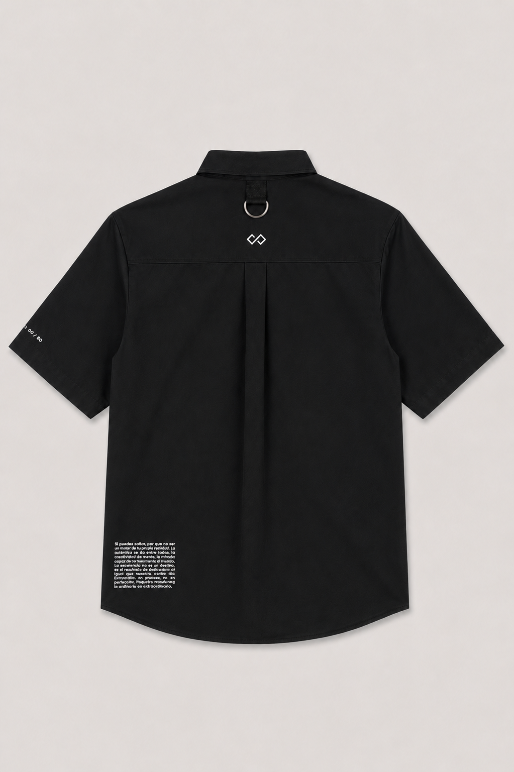 CAMISA MANGA CORTA BOXY FIT