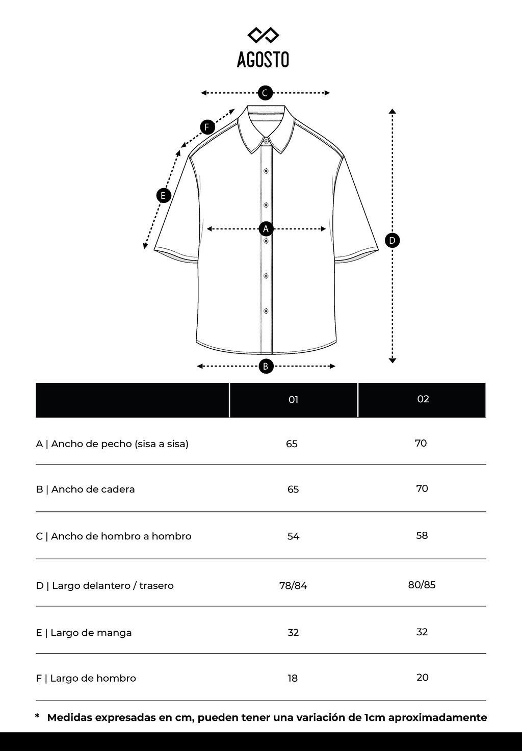 CAMISA LISA