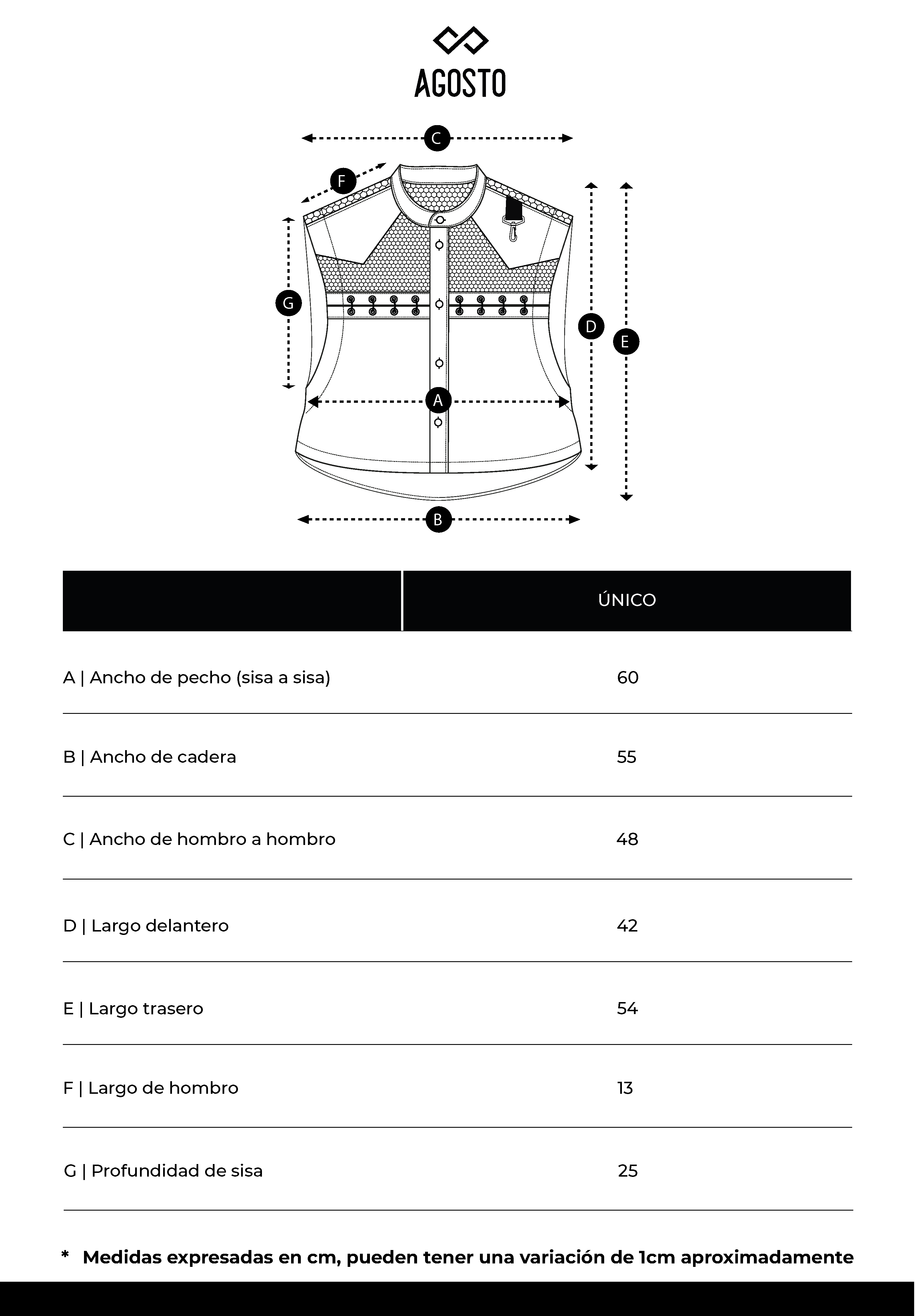 CAMISA CROP TOP MUJER